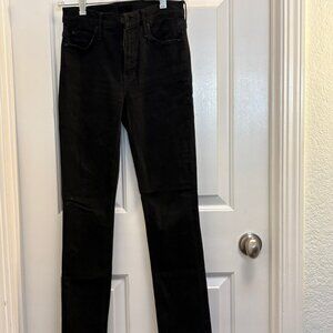 Mother denim jeans The Mid Rise Dazzler Ankle black sz 24